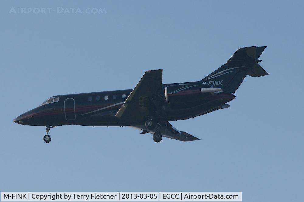 M-FINK, 1992 British Aerospace BAe.125-1000B C/N 259037, Vistor for the EUFA Champions League match between Manchester United and Real 
Madrid
