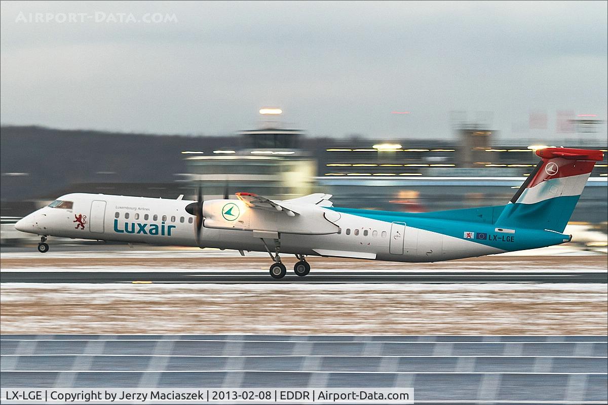 LX-LGE, 2009 De Havilland Canada DHC-8-402Q Dash 8 C/N 4284, DHC-8-402Q,