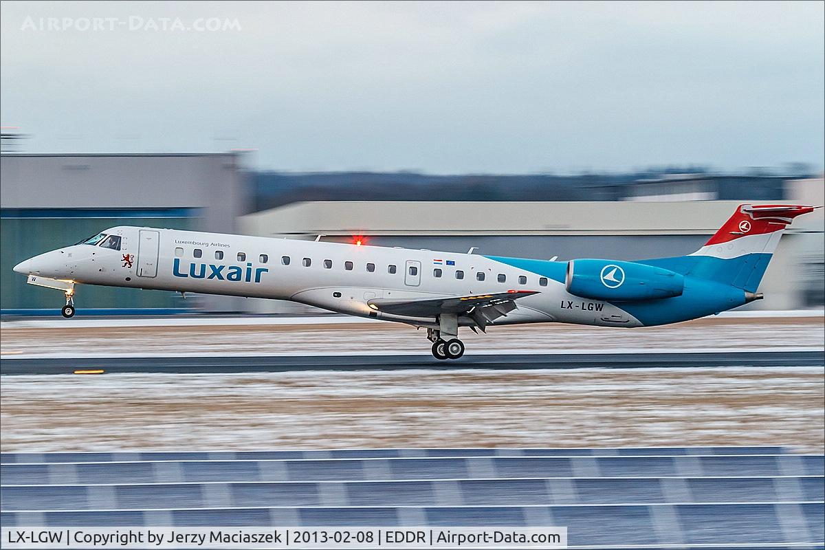 LX-LGW, 1999 Embraer EMB-145LU (ERJ-145LU) C/N 145135, ERJ-145LU