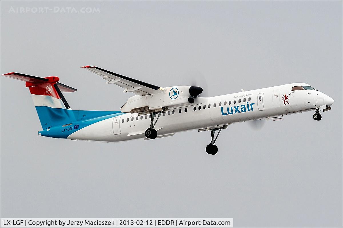 LX-LGF, 2011 De Havilland Canada DHC-8-402Q Dash 8 C/N 4349, DHC-8-402Q,