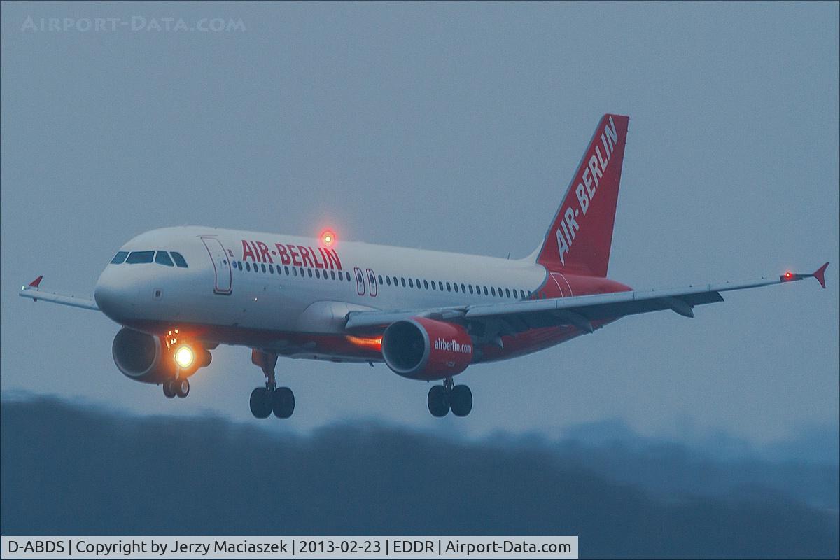 D-ABDS, 2007 Airbus A320-214 C/N 3289, A320-214