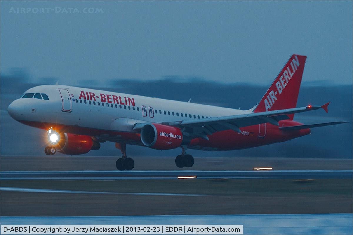 D-ABDS, 2007 Airbus A320-214 C/N 3289, A320-214