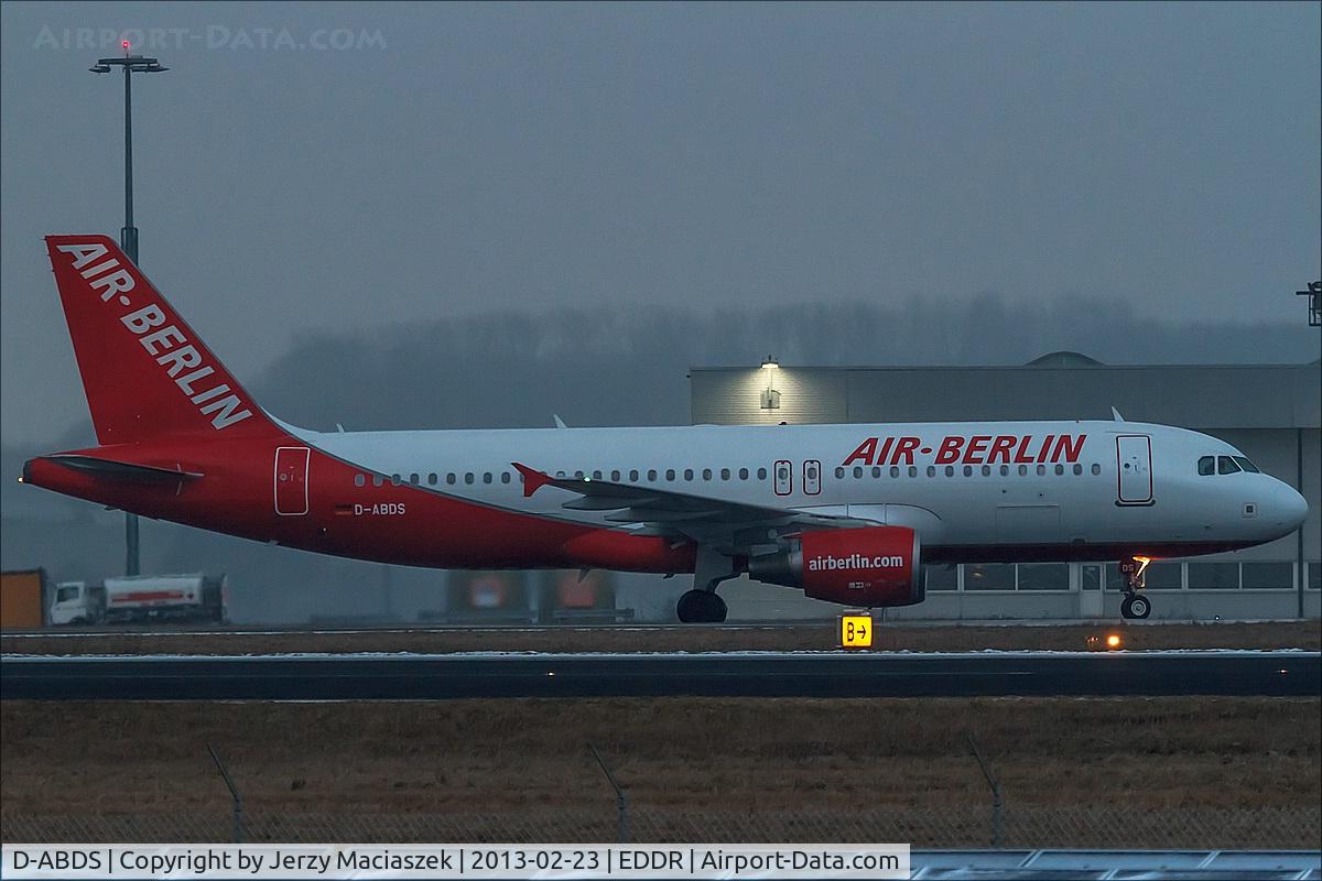 D-ABDS, 2007 Airbus A320-214 C/N 3289, A320-214