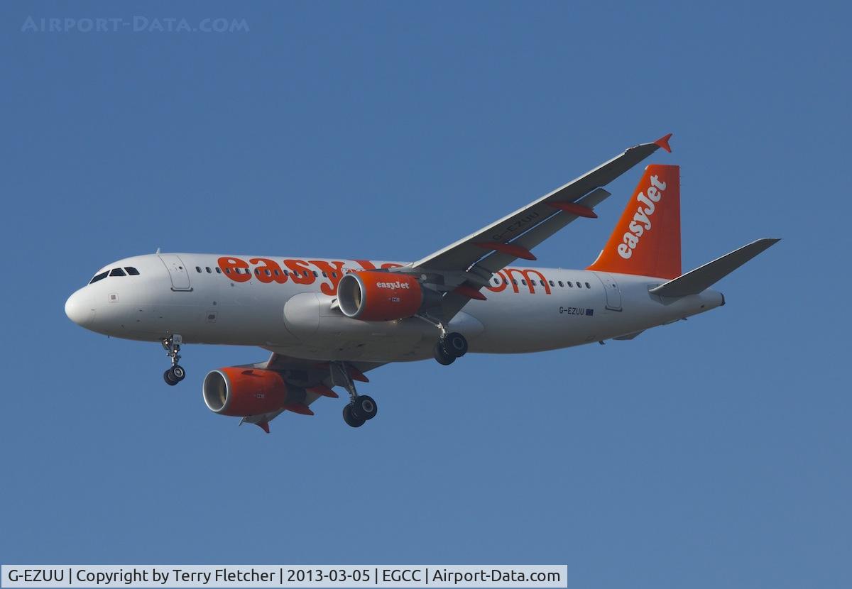G-EZUU, 2011 Airbus A320-214 C/N 5150, 2011 Airbus A320-214, c/n: 5150 at Manchester