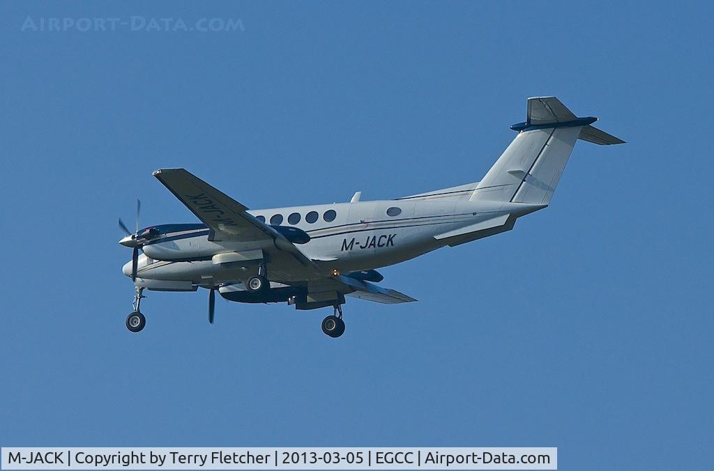 M-JACK, 2009 Hawker Beechcraft B200GT King Air C/N BY-94, Beech B200GT, c/n: BY-94 at Manchester