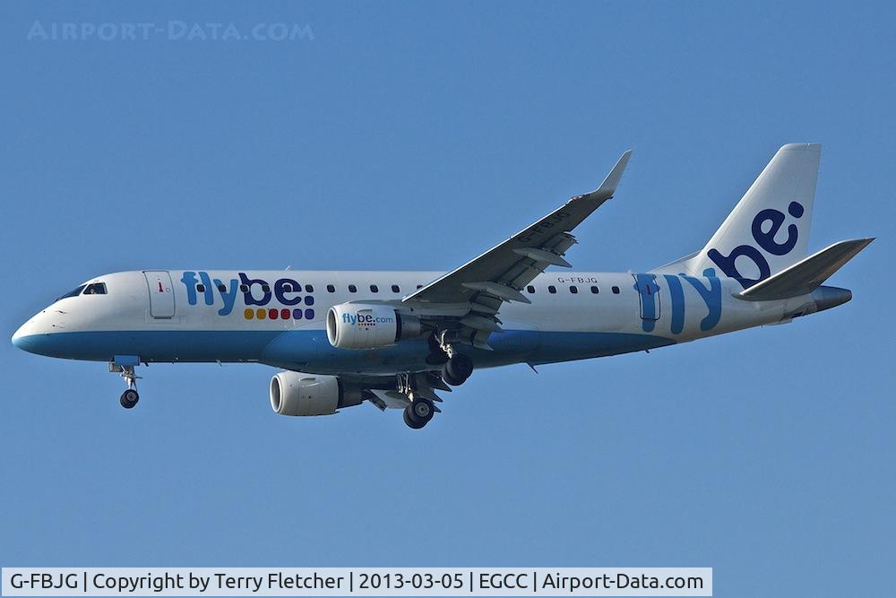 G-FBJG, 2012 Embraer 175STD (ERJ-170-200) C/N 17000344, Flybe 2012 Embraer ERJ-175STD (ERJ-170-200), c/n: 17000344 at Manchester