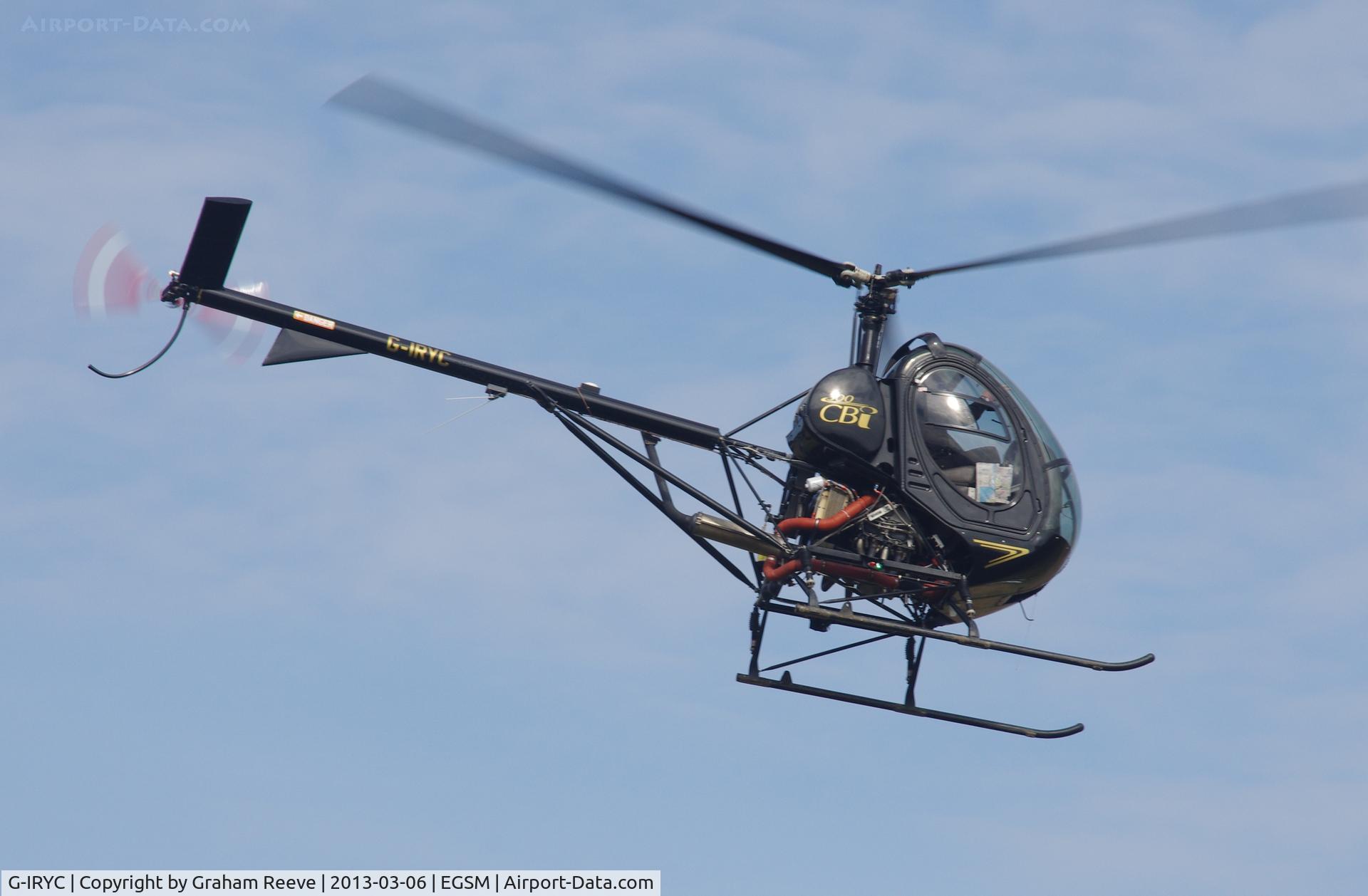 G-IRYC, 2004 Schweizer 269C-1 C/N 0194, Just taken off.