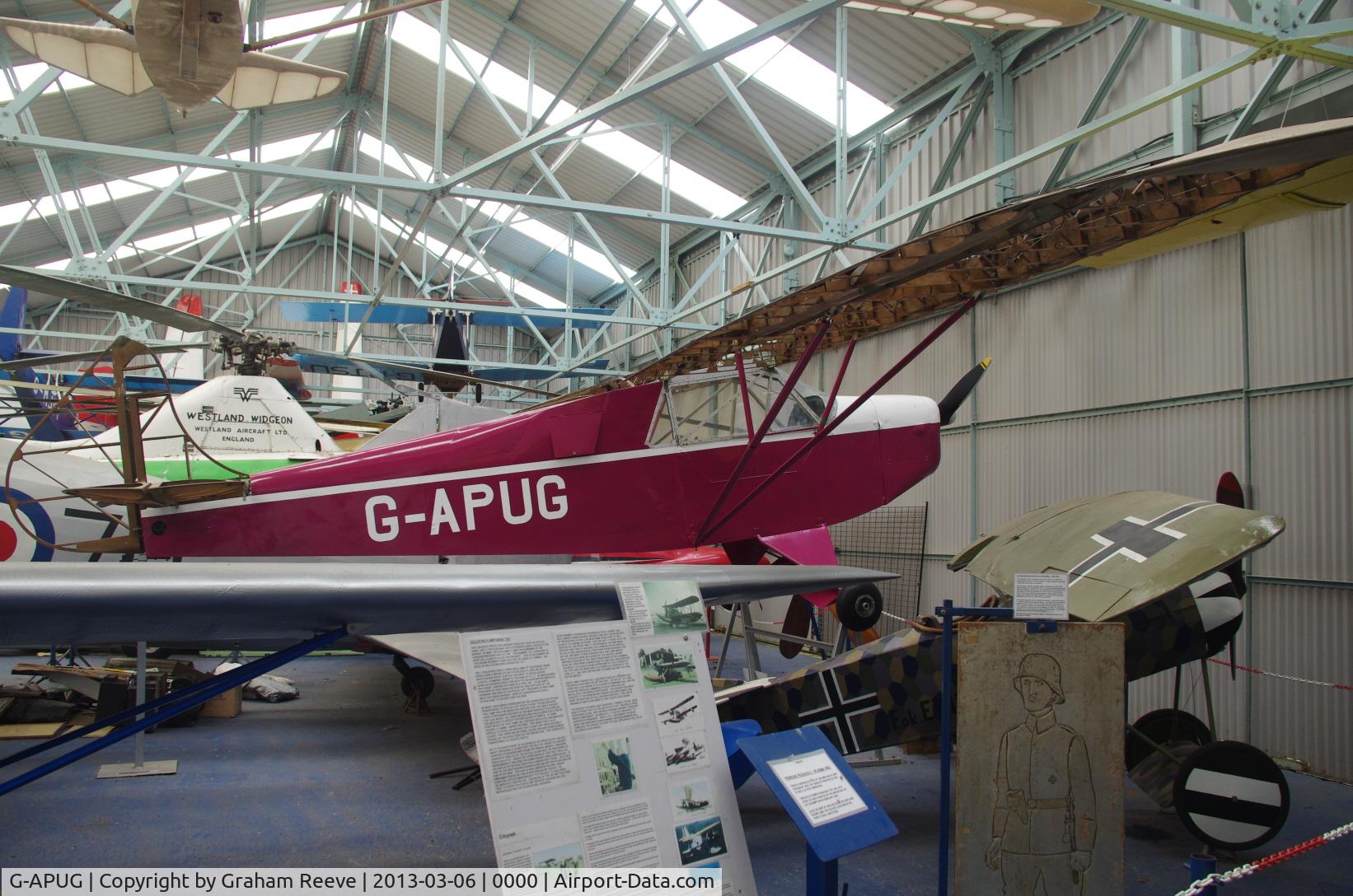 G-APUG, 1959 Luton LA-5 Major C/N PAL 1203, Preserved at the Norfolk and Suffolk Aviation Museum, Flixton.