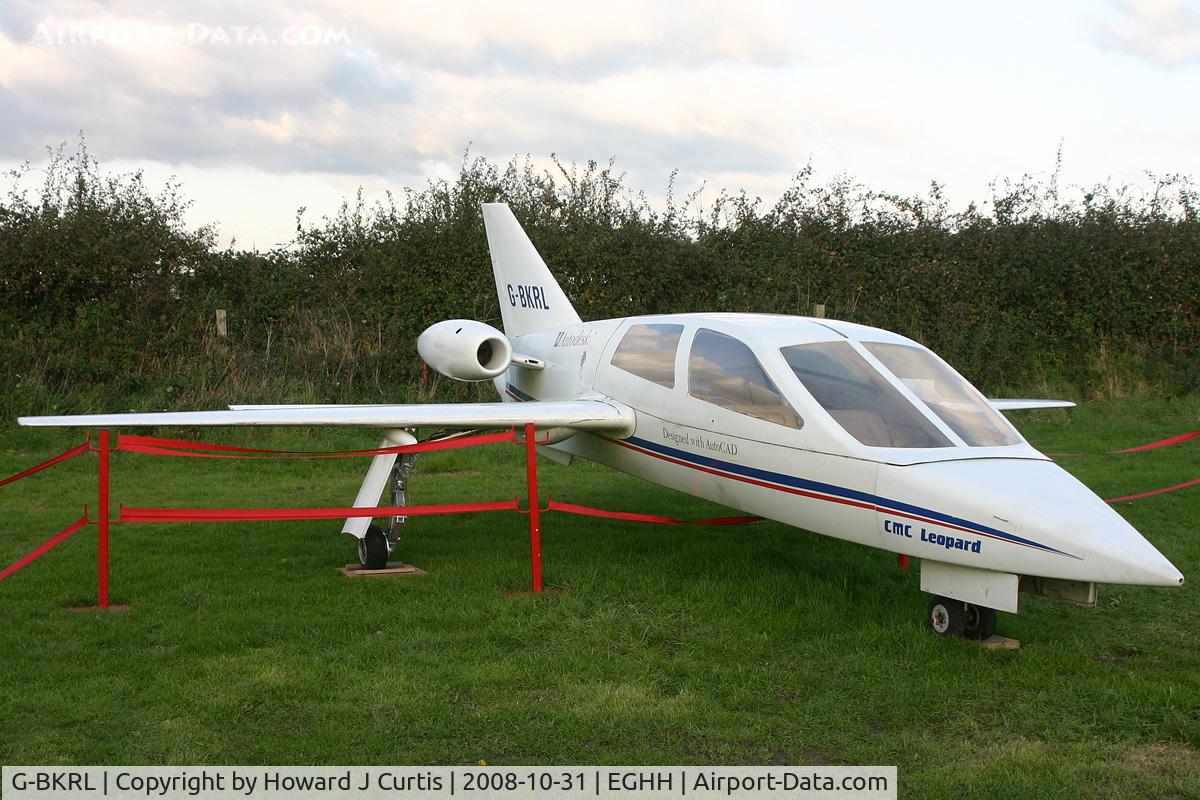 G-BKRL, Chichester-Miles Leopard C/N 001, At the new Bournemouth Aviation Museum site.