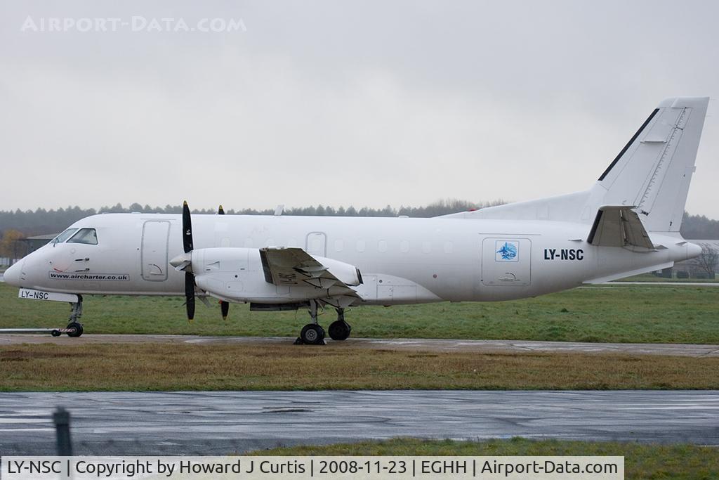 LY-NSC, 1985 Saab-Fairchild SF340 C/N 340A-037, www.aircharter.co.uk titles