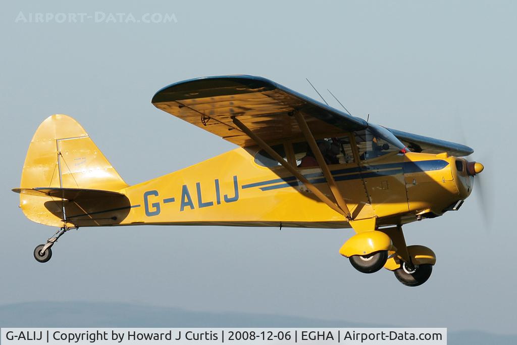 G-ALIJ, 1949 Piper PA-17 Vagabond C/N 17-166, Privately owned.
