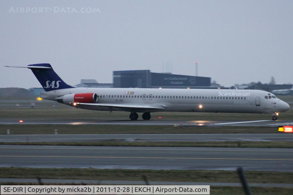 SE-DIR, 1991 McDonnell Douglas MD-82 (DC-9-82) C/N 53004, Take off, Scrap in november 2014