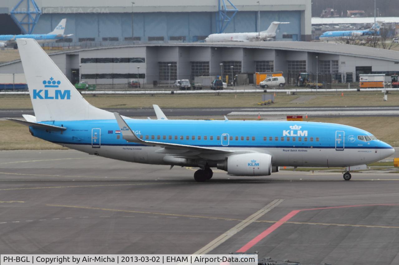 PH-BGL, 2010 Boeing 737-7K2 C/N 30369, KLM Royal Dutch Airlines