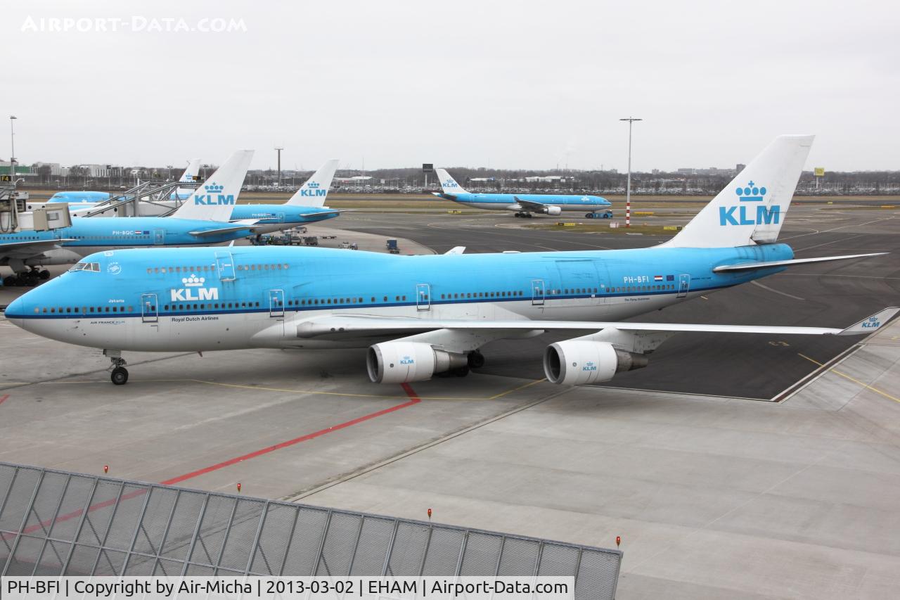 PH-BFI, 1991 Boeing 747-406BC C/N 25086, KLM Royal Dutch Airlines