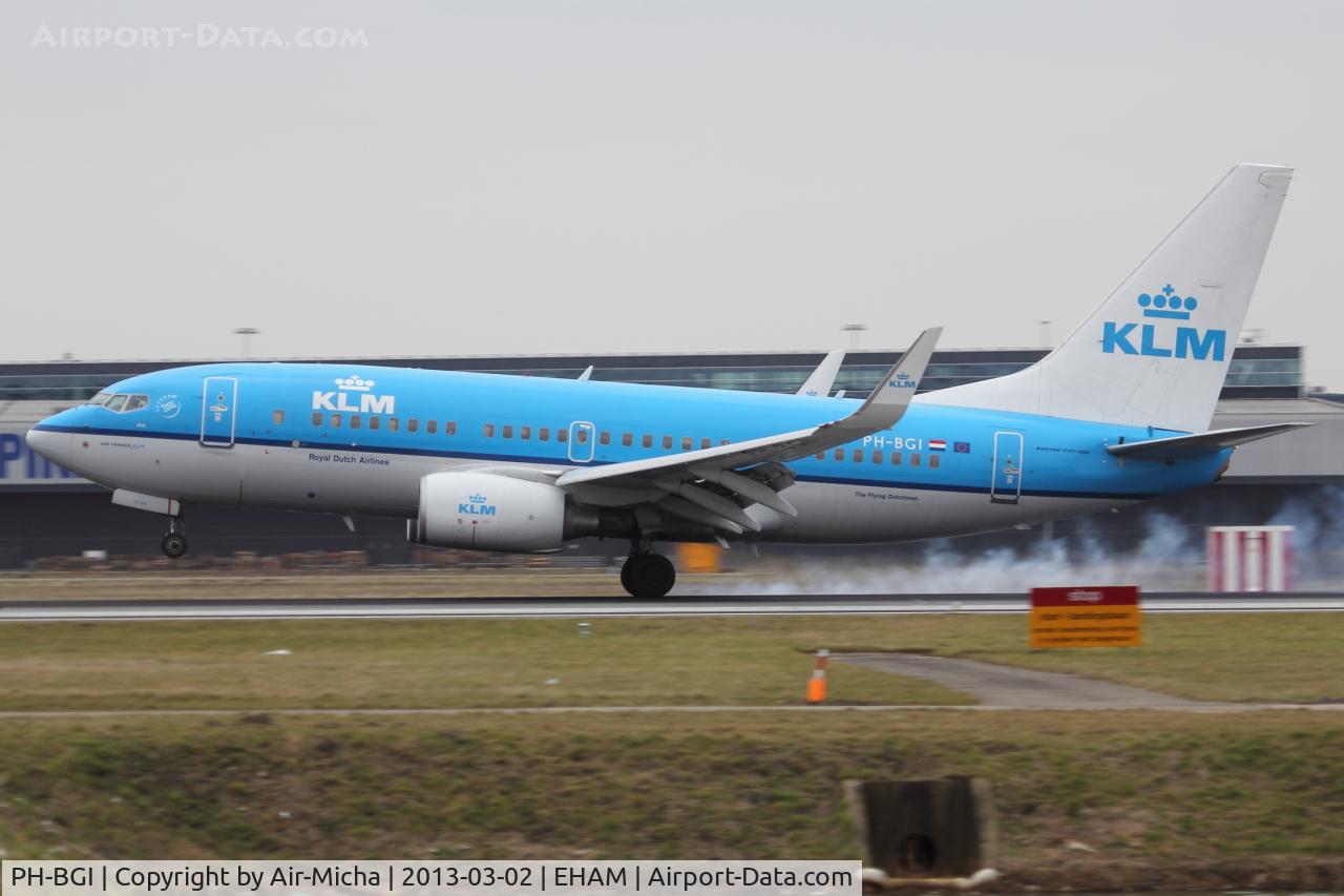 PH-BGI, 2010 Boeing 737-7K2 C/N 30364, KLM Royal Dutch Airlines