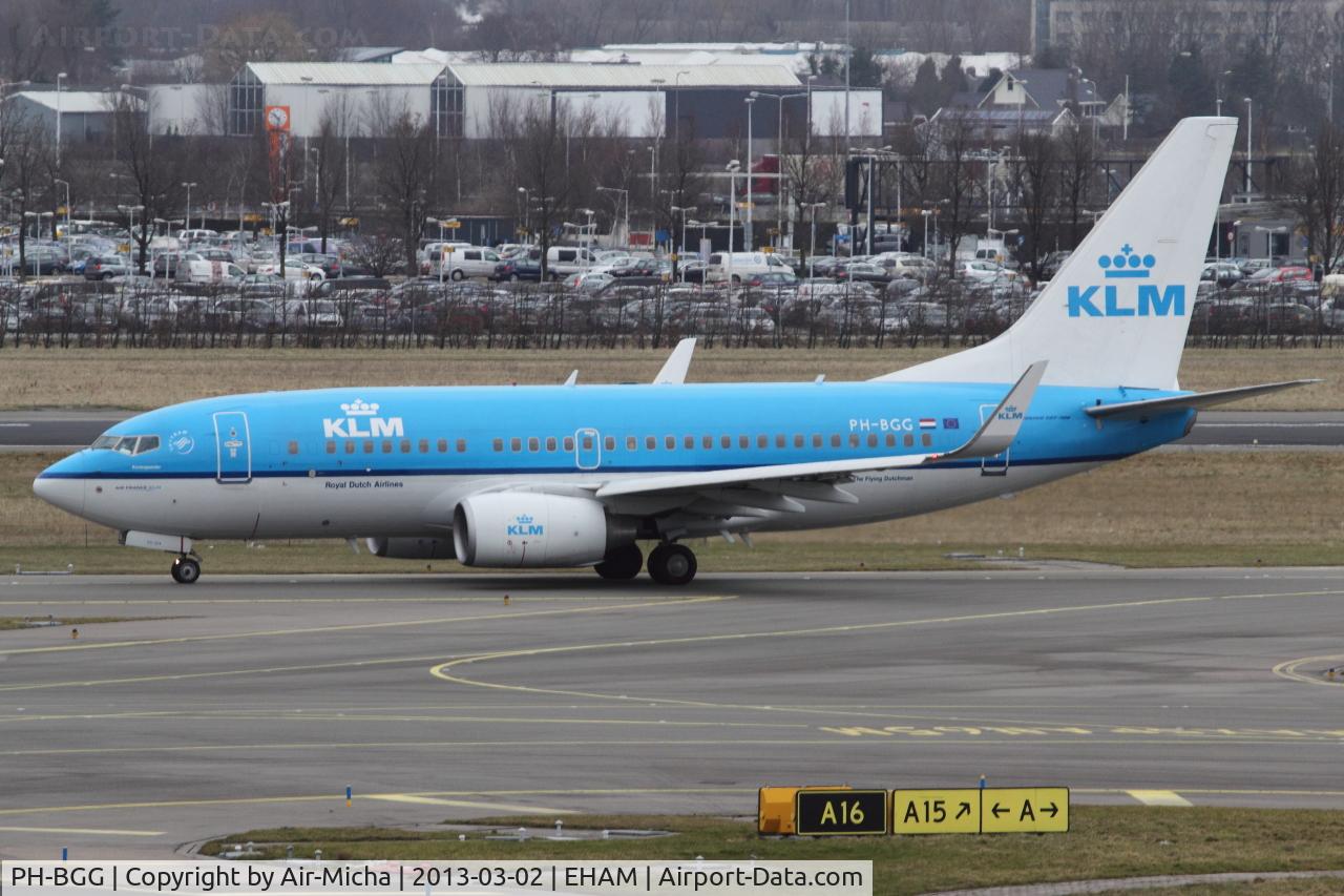 PH-BGG, 2009 Boeing 737-7K2 C/N 30367, KLM Royal Dutch Airlines