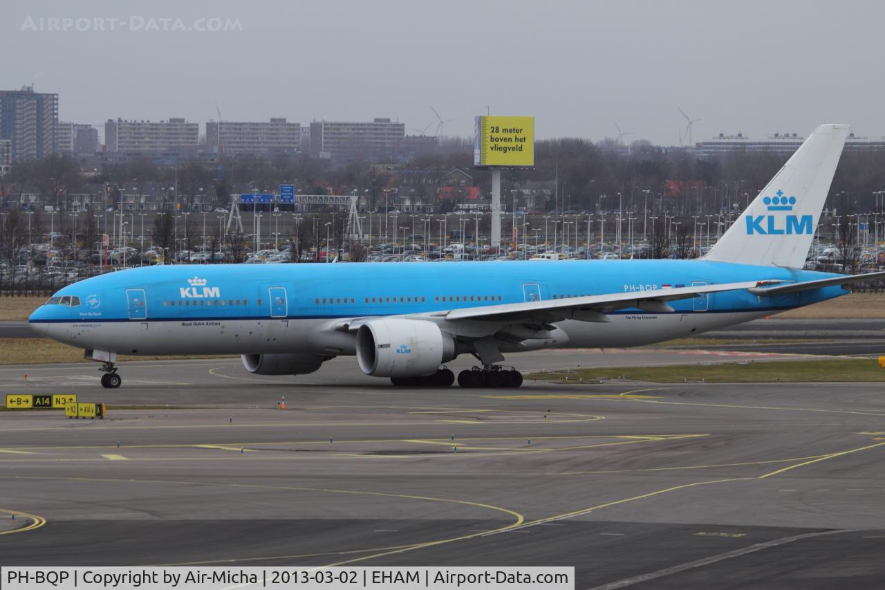 PH-BQP, 2007 Boeing 777-206/ER C/N 32721, KLM Royal Dutch Airlines