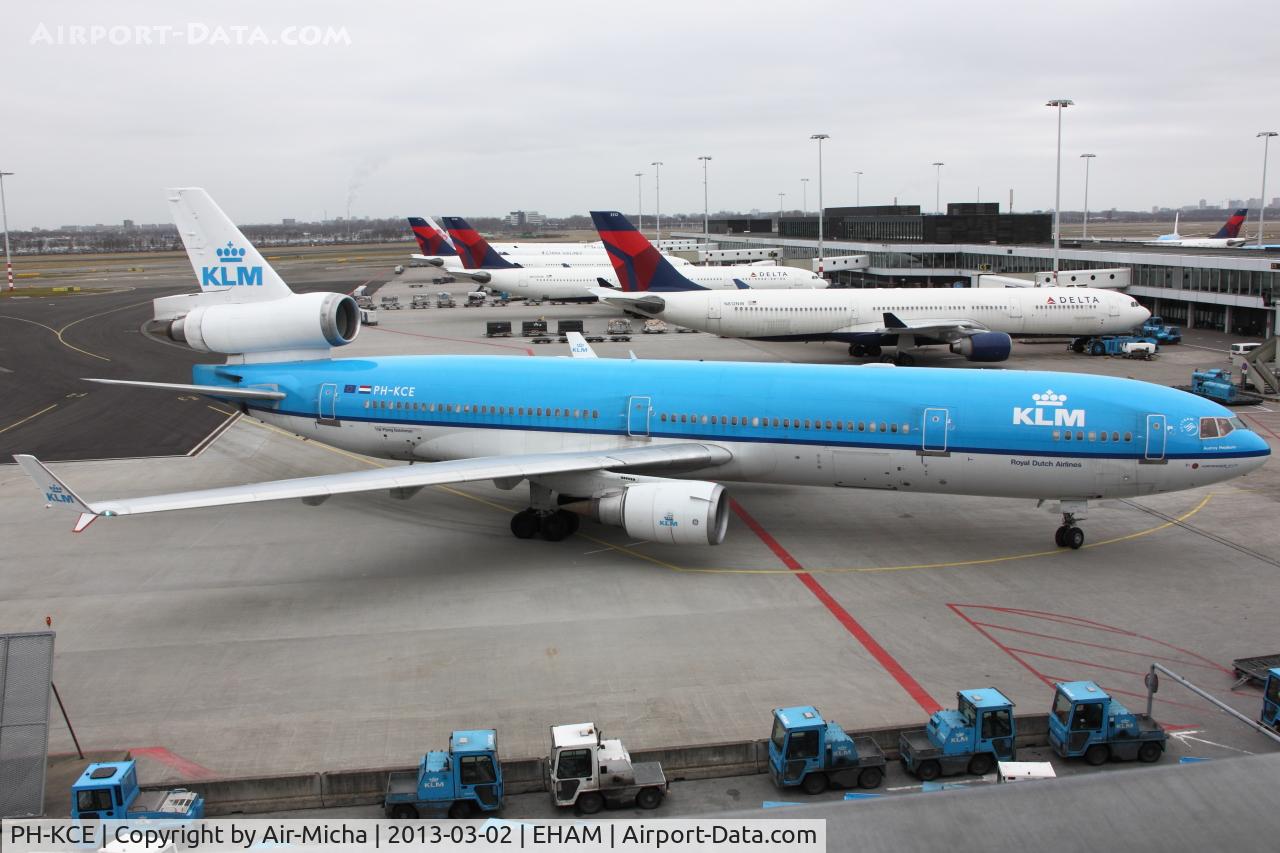 PH-KCE, 1994 McDonnell Douglas MD-11 C/N 48559, KLM Royal Dutch Airlines