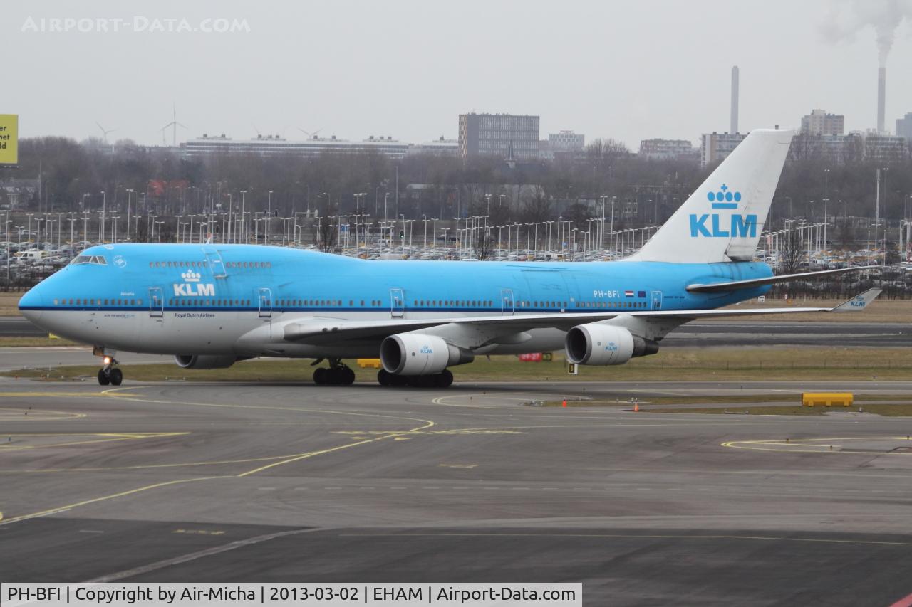 PH-BFI, 1991 Boeing 747-406BC C/N 25086, KLM Royal Dutch Airlines