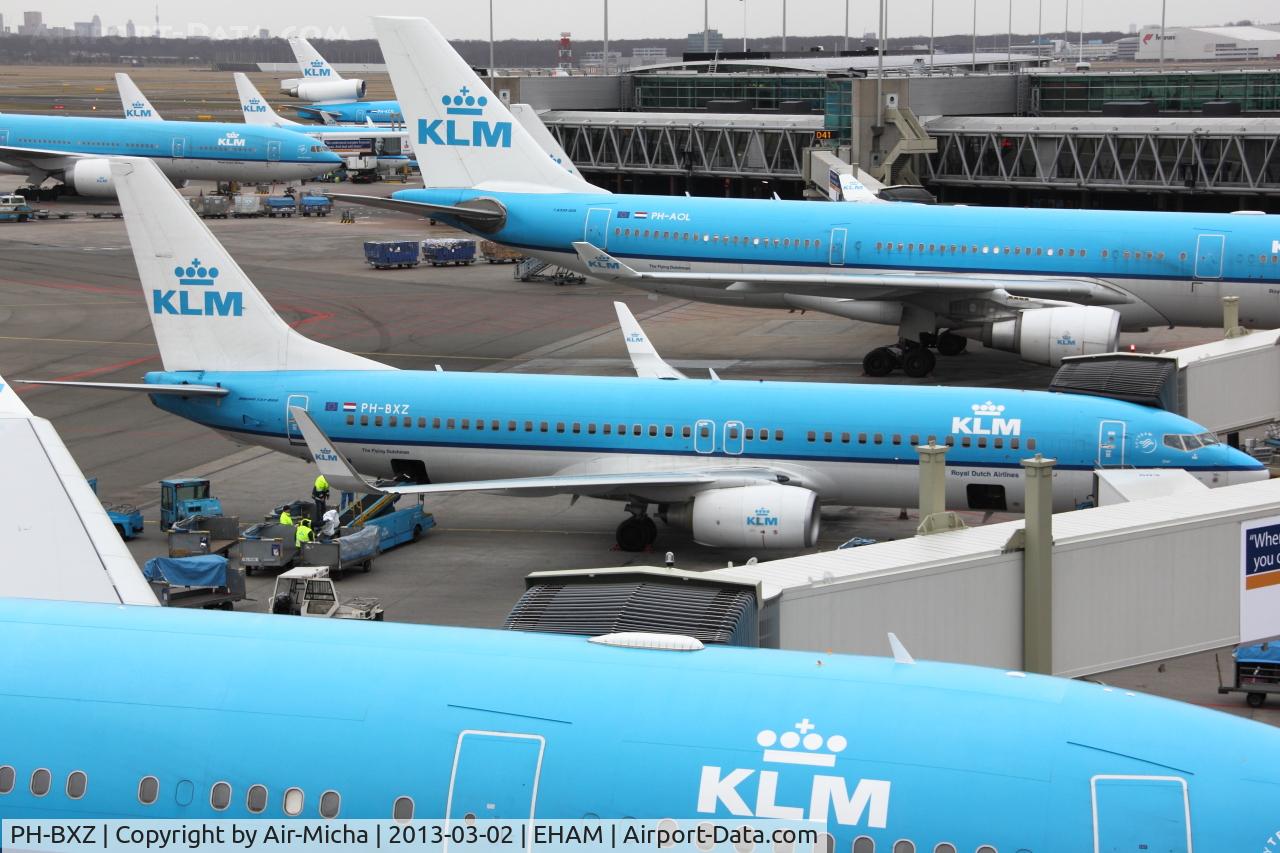 PH-BXZ, 2008 Boeing 737-8K2 C/N 30368, KLM Royal Dutch Airlines