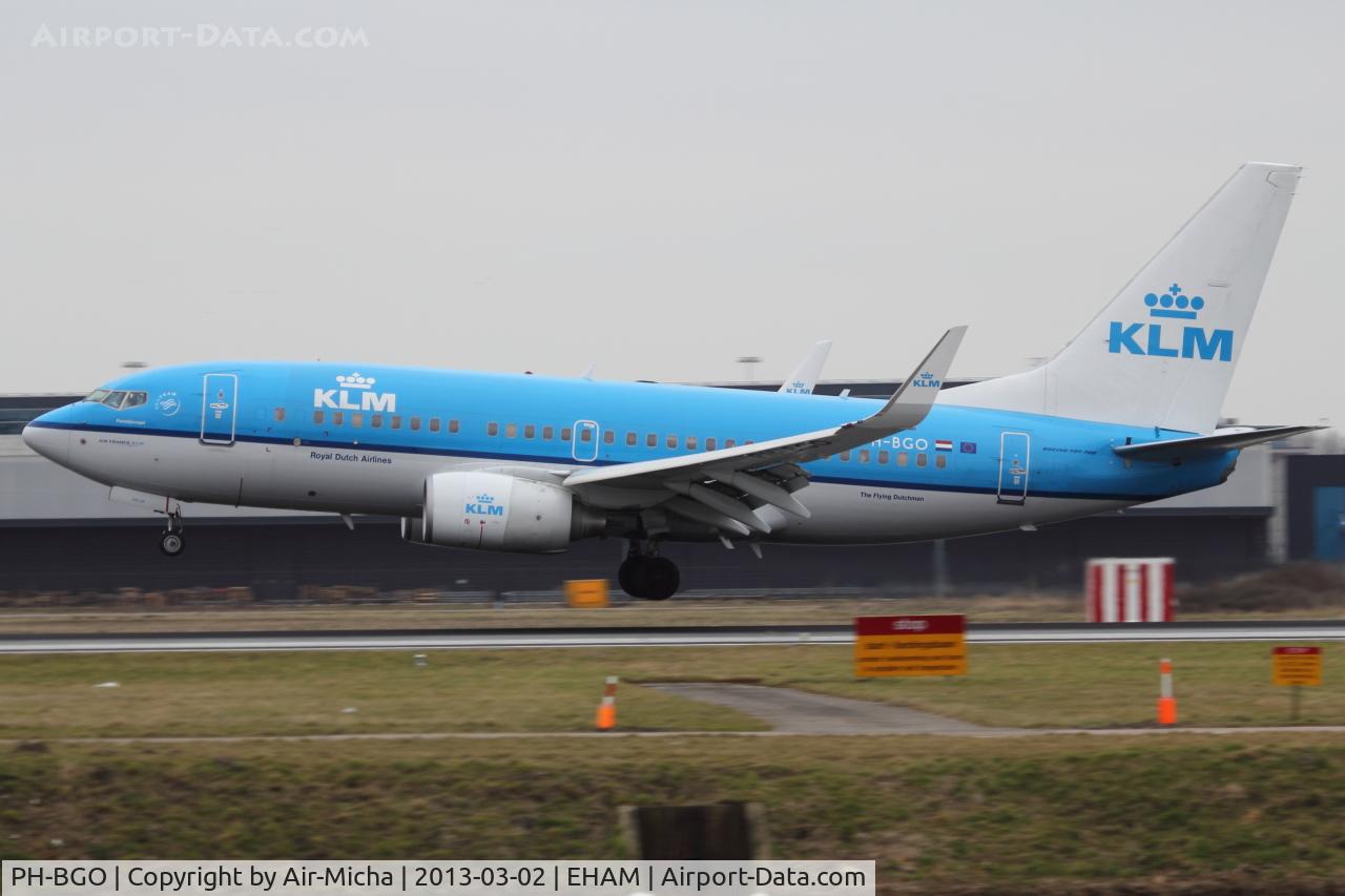 PH-BGO, 2011 Boeing 737-7K2 C/N 38126, KLM Royal Dutch Airlines
