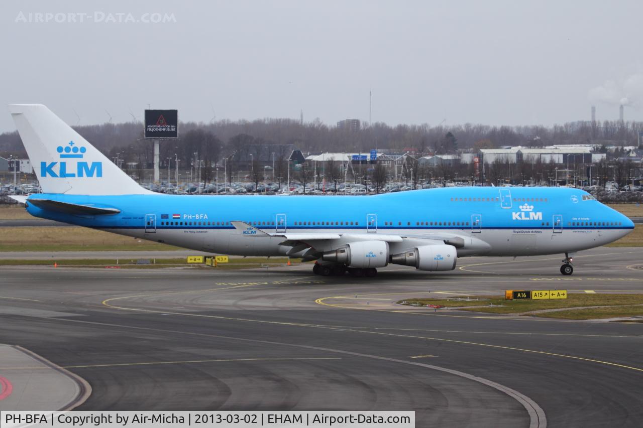 PH-BFA, 1989 Boeing 747-406 C/N 23999, KLM Royal Dutch Airlines