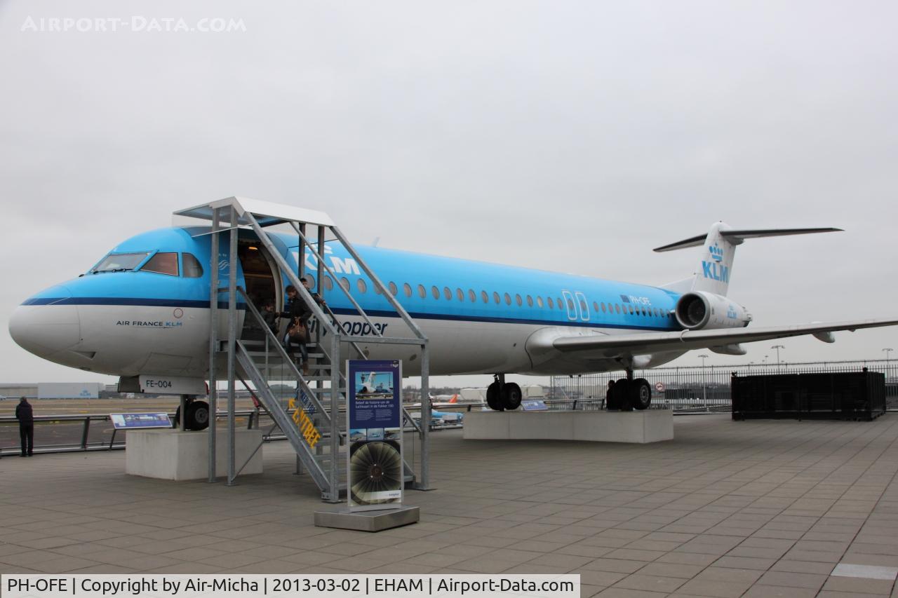 PH-OFE, 1989 Fokker 100 (F-28-0100) C/N 11260, KLM Royal Dutch Airlines
