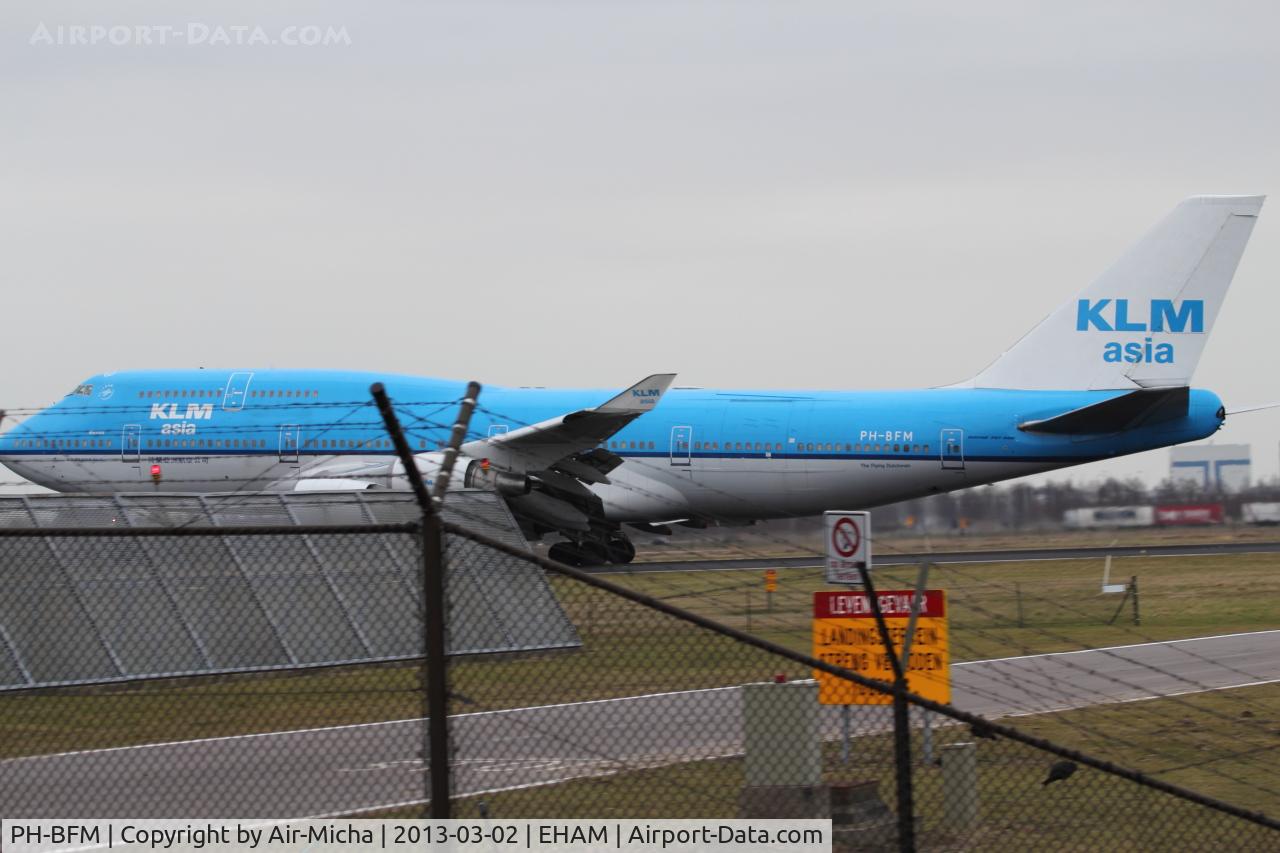 PH-BFM, 1992 Boeing 747-406BC C/N 26373, KLM Royal Dutch Airlines