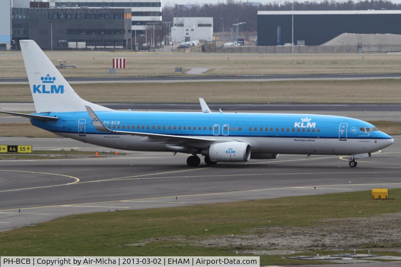 PH-BCB, 2011 Boeing 737-8K2 C/N 39443, KLM Royal Dutch Airlines