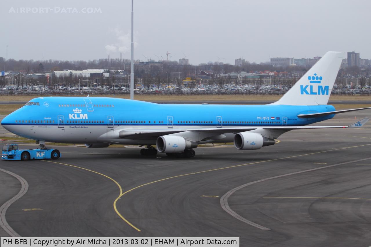 PH-BFB, 1989 Boeing 747-406 C/N 24000, KLM Royal Dutch Airlines