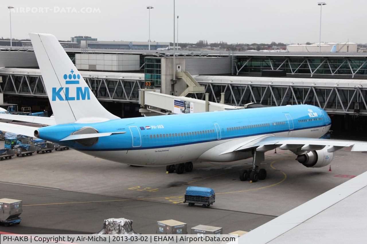 PH-AKB, 2012 Airbus A330-303 C/N 1294, KLM Royal Dutch Airlines