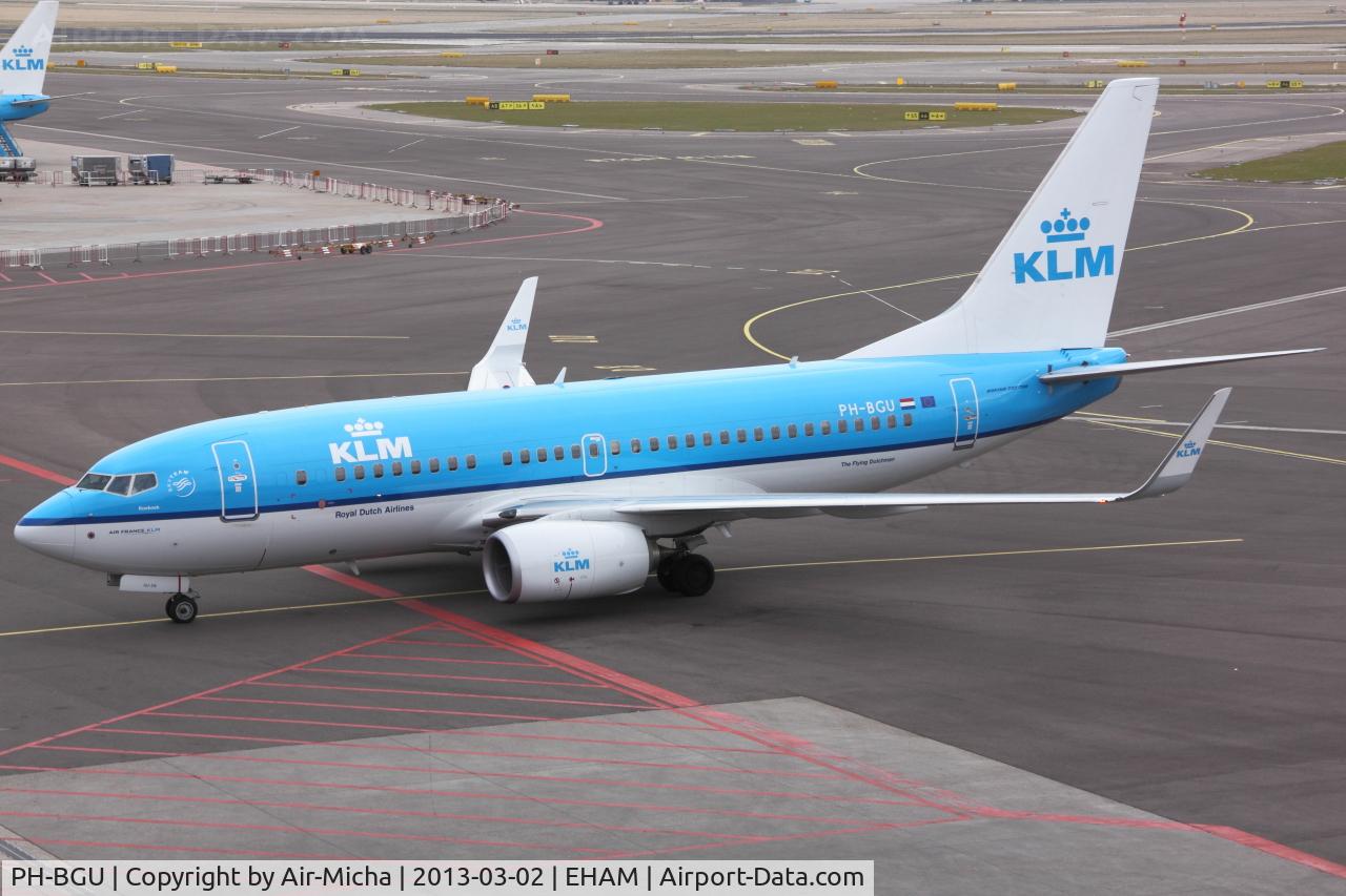 PH-BGU, 2011 Boeing 737-7K2 C/N 39257, KLM Royal Dutch Airlines