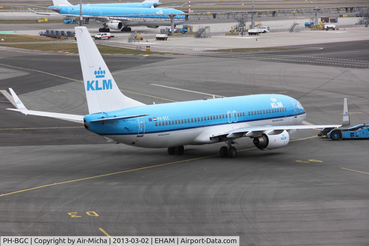 PH-BGC, 2008 Boeing 737-8K2 C/N 30361, KLM Royal Dutch Airlines