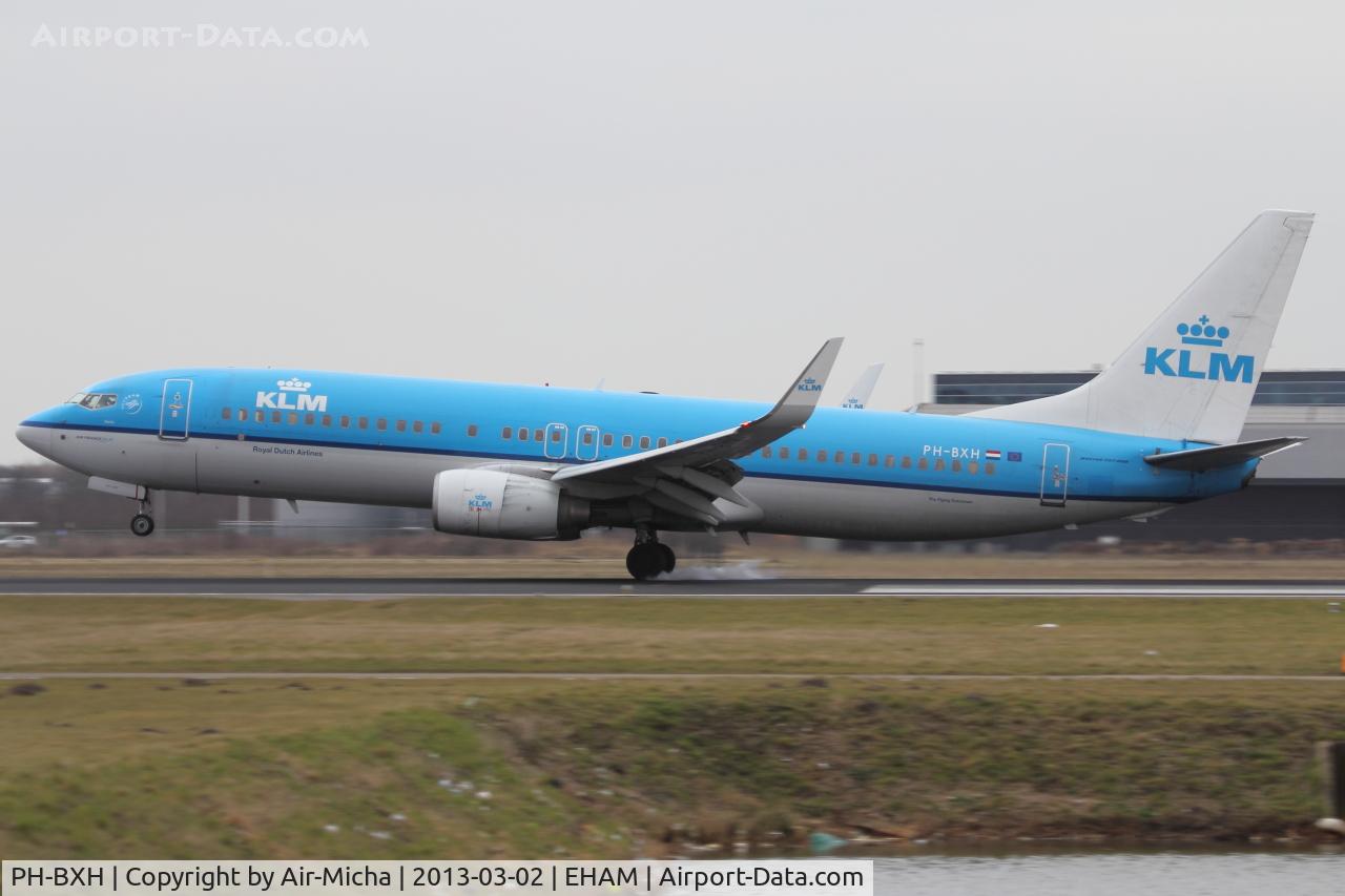 PH-BXH, 2000 Boeing 737-8K2 C/N 29597, KLM Royal Dutch Airlines