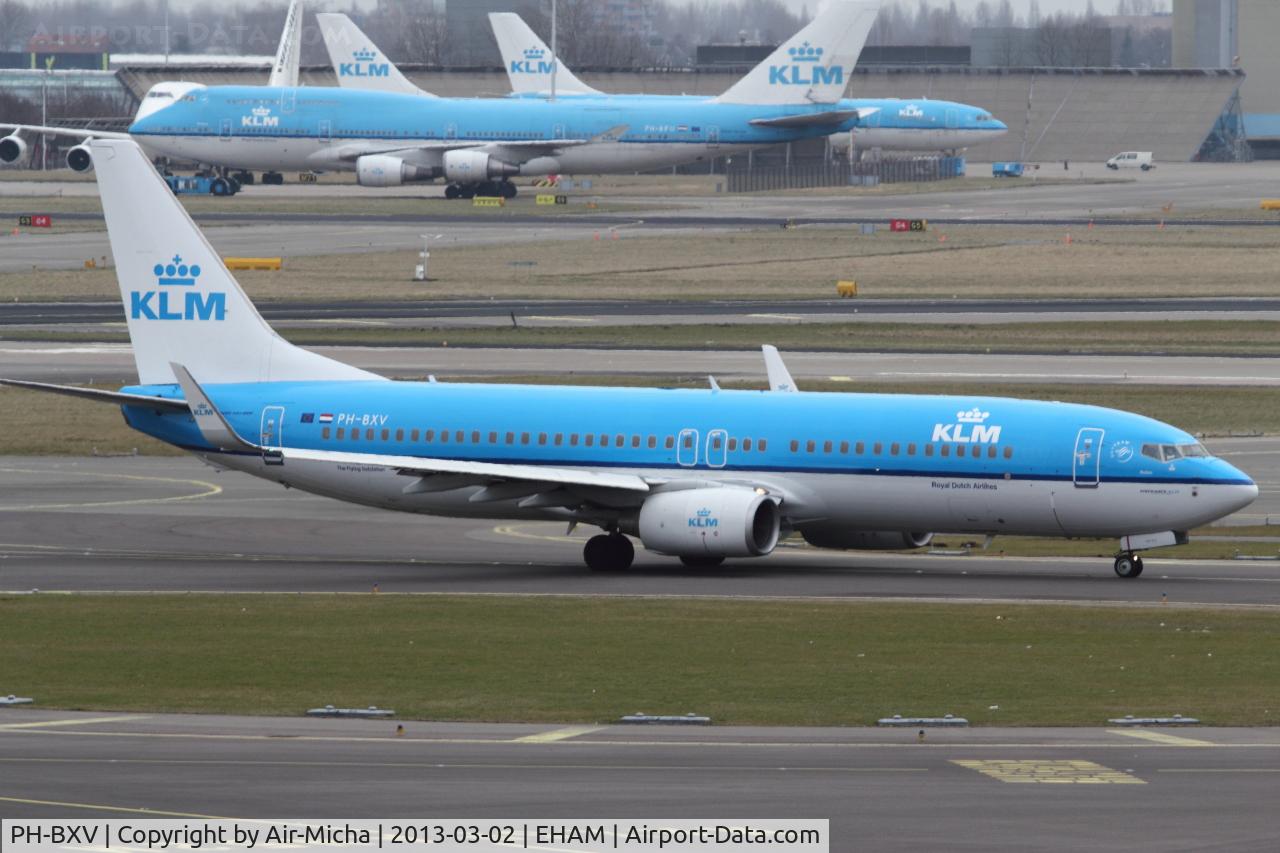 PH-BXV, 2007 Boeing 737-8K2 C/N 30370, KLM Royal Dutch Airlines