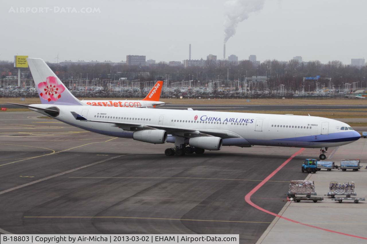 B-18803, 2001 Airbus A340-313 C/N 411, China Airlines