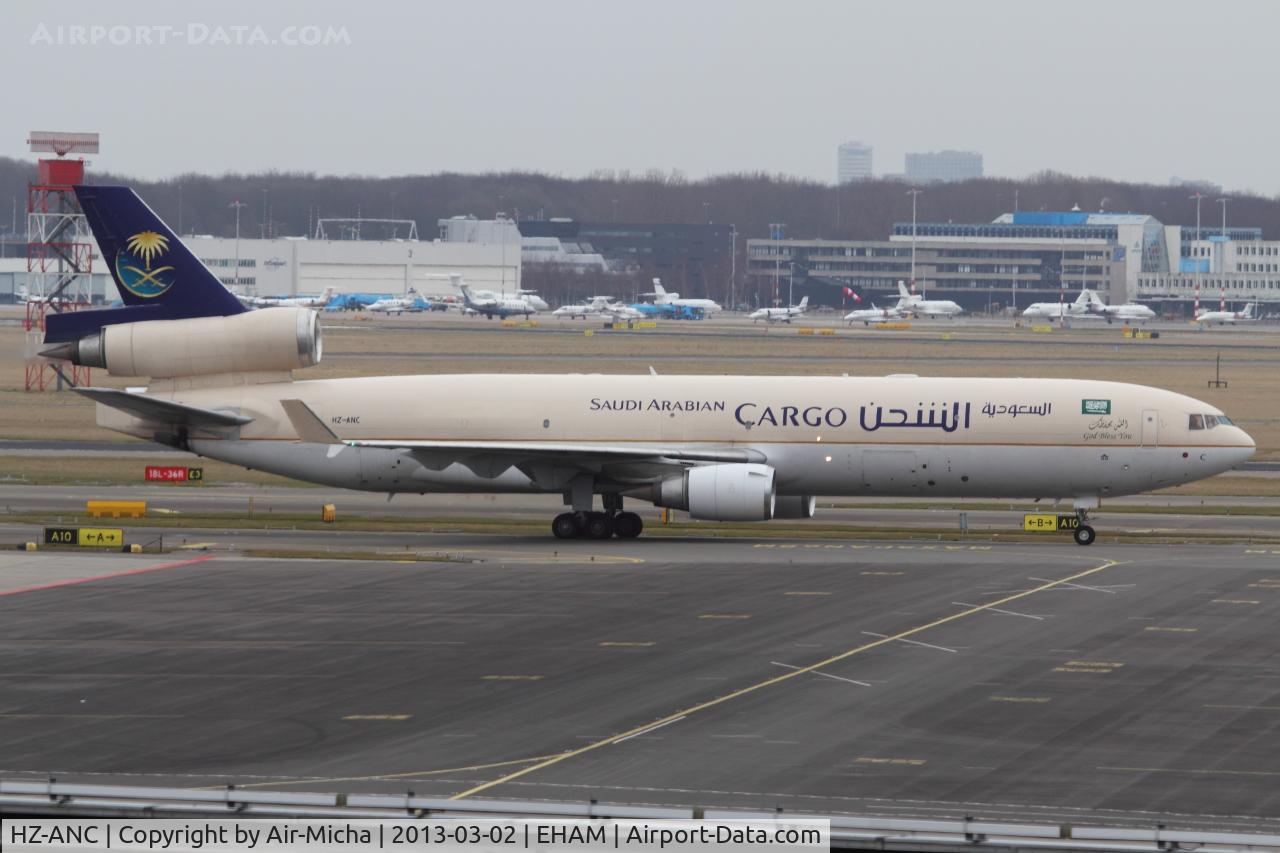 HZ-ANC, 1997 McDonnell Douglas MD-11F C/N 48776, Saudi Arabian Airlines