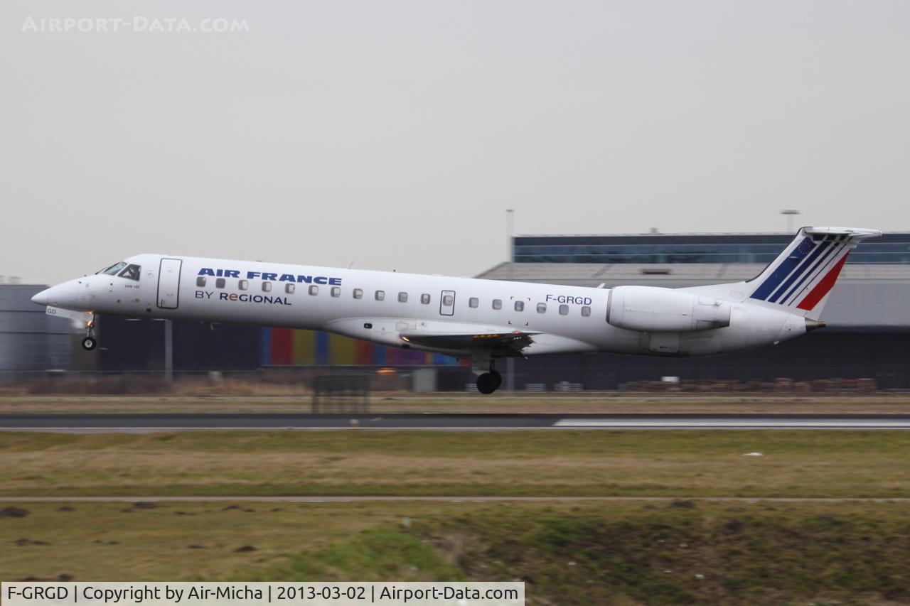 F-GRGD, 1998 Embraer EMB-145EU (ERJ-145EU) C/N 145043, Regional