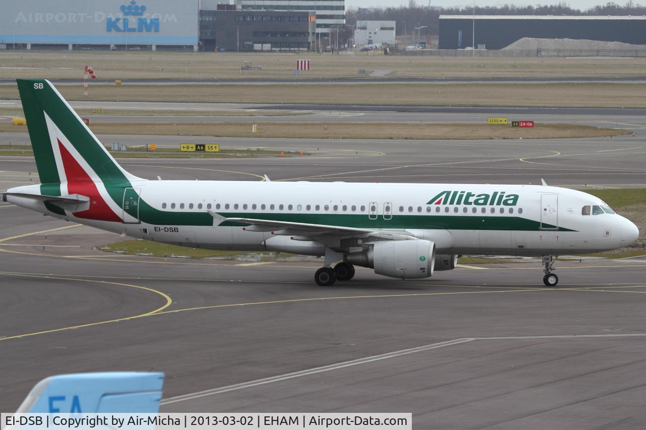 EI-DSB, 2006 Airbus A320-216 C/N 2932, Alitalia
