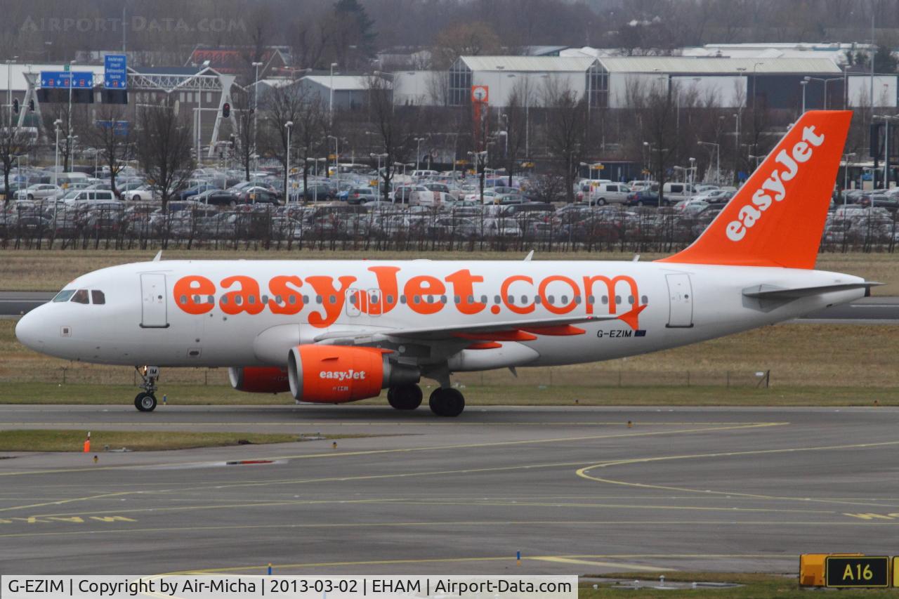 G-EZIM, 2005 Airbus A319-111 C/N 2495, EasyJet
