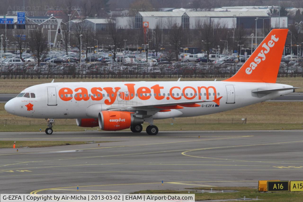 G-EZFA, 2009 Airbus A319-111 C/N 3788, EasyJet
