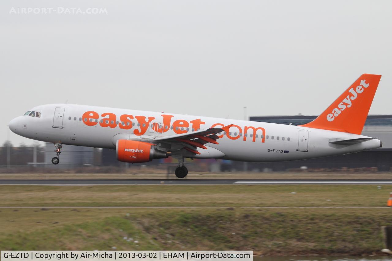 G-EZTD, 2009 Airbus A320-214 C/N 3909, EasyJet