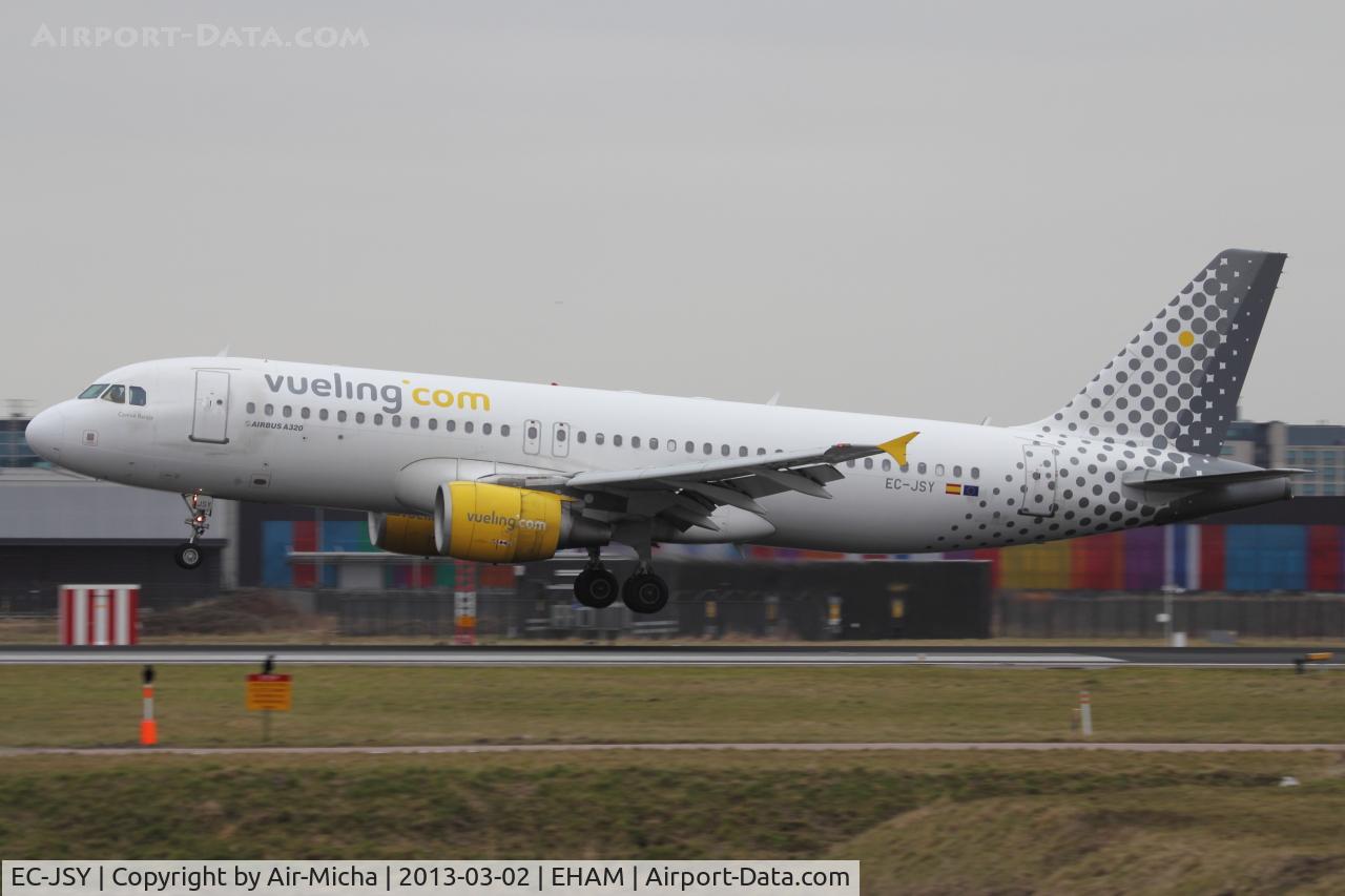 EC-JSY, 2006 Airbus A320-214 C/N 2785, Vueling Airlines