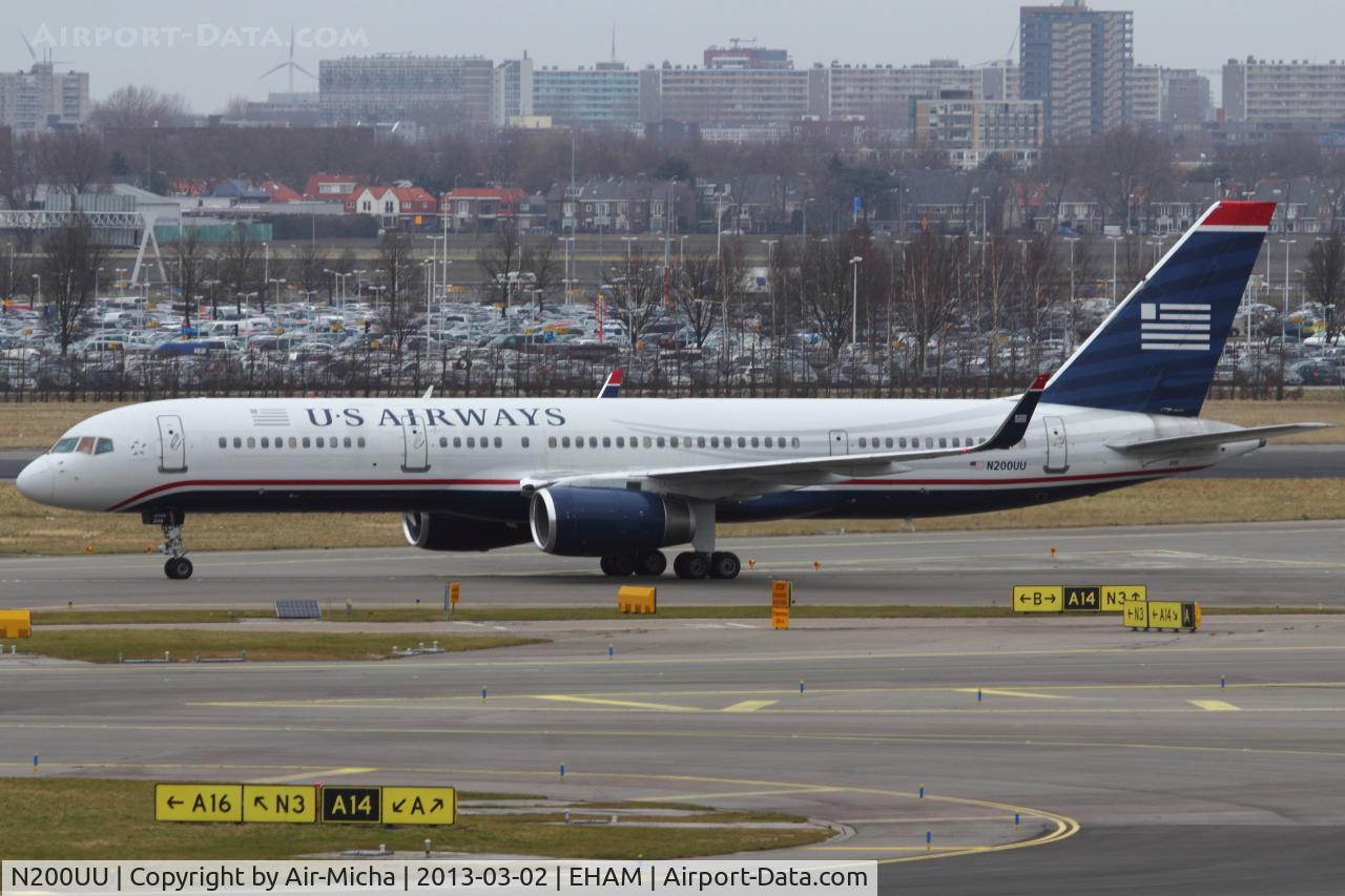 N200UU, 1995 Boeing 757-2B7 C/N 27809, US Airways
