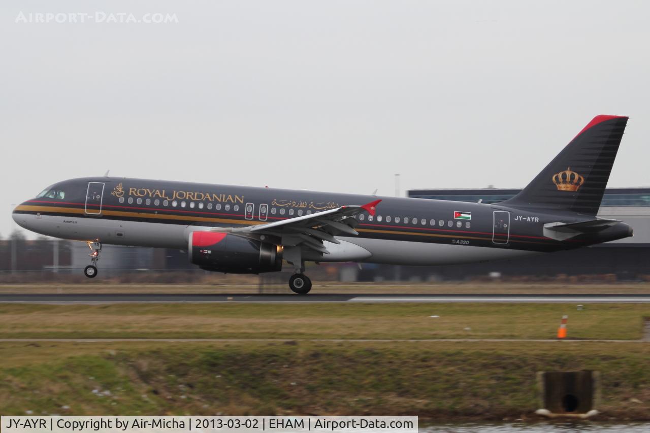 JY-AYR, 2011 Airbus A320-232 C/N 4817, Royal Jordanian