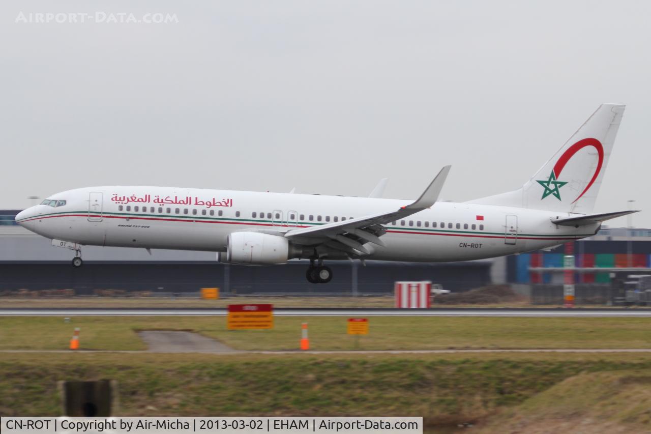 CN-ROT, 2009 Boeing 737-8B6 C/N 33068, Royal Air Maroc