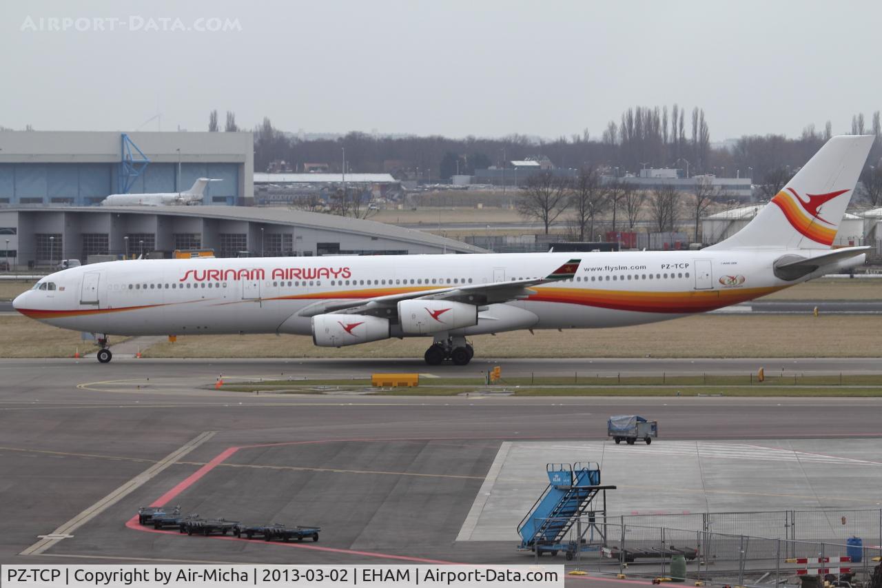 PZ-TCP, 1994 Airbus A340-312 C/N 049, Surinam Airways