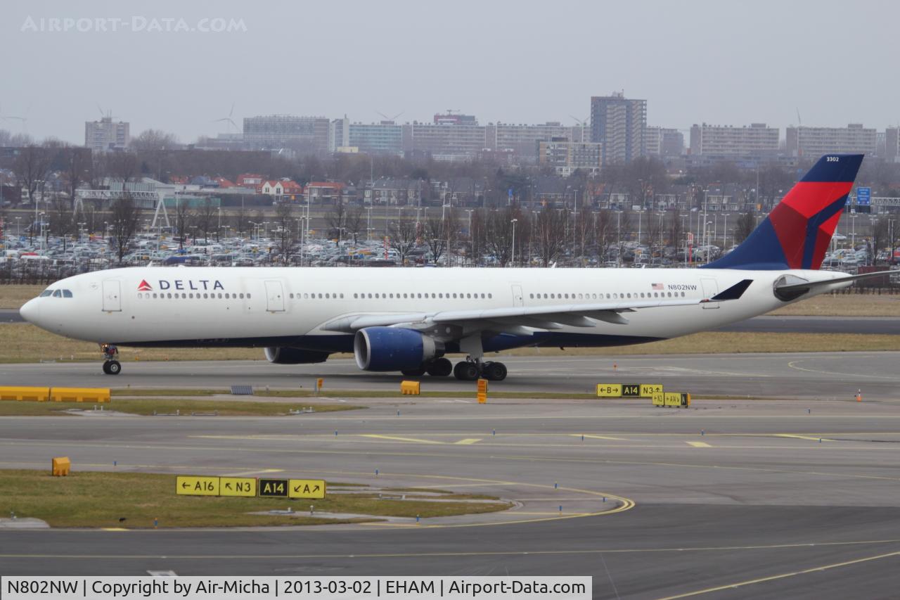 N802NW, 2003 Airbus A330-323 C/N 0533, Delta Air Lines