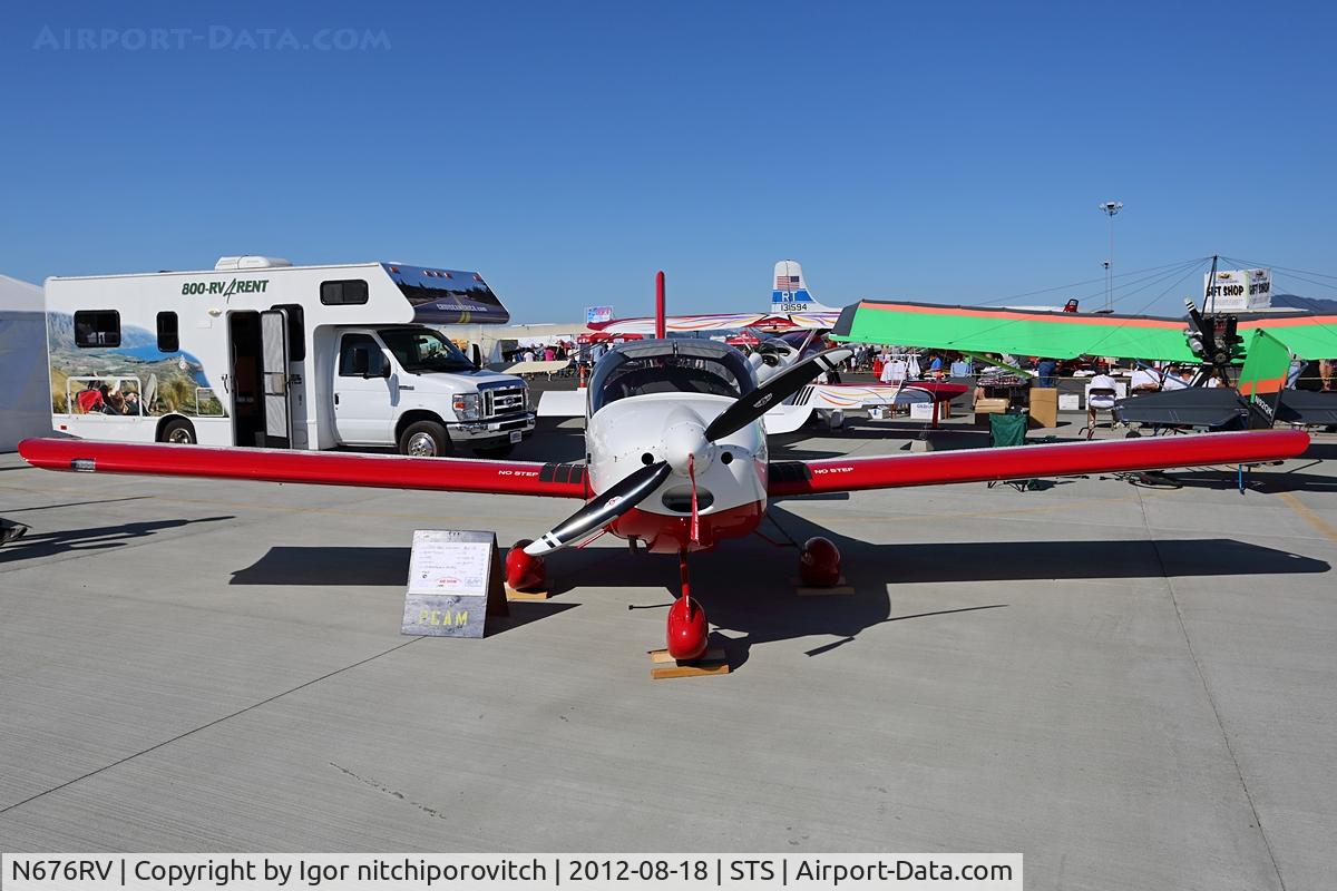 N676RV, Vans RV-12 C/N 120103, Santa Rosa 2012 Air Show
