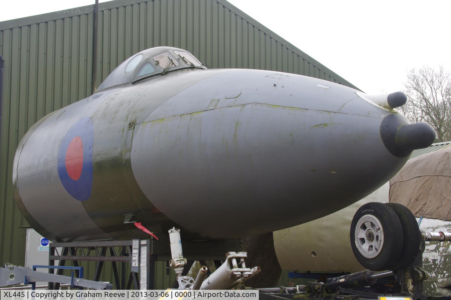 XL445, 1962 Avro Vulcan B.2 C/N Set 48, Preserved at the Norfolk and Suffolk Aviation Museum, Flixton.